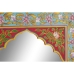 Miroir mural DKD Home Decor Floral Multicouleur Bois MDF (41 x 2 x 56 cm)