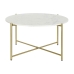 Centre Table DKD Home Decor 81 x 81 x 44 cm Marble Iron