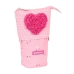 Potloodetui Safta Love Yourself Roze (32 Onderdelen)