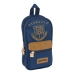 Mochila com Estojo Harry Potter Magical Castanho Azul Marinho (12 x 23 x 5 cm) (33 Peças)