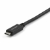 Cable USB A a USB C Startech USB31AC1M            Negro