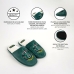 House Slippers Harry Potter Green