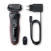 Electric razor Braun 51-B1000s Red