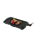 Flat grill plate EDM 07663 Black 2000 W