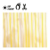 Cortinas EDM 75954 75954 Amarelo Polipropileno Fitas 90 x 210 cm