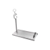 Jamonero de Acero Inoxidable EDM Plateado Metal Acero Inoxidable Aluminio 40 x 16,5 x 42 cm