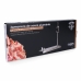 Suport pentru jambon din inox (suport pentru întreaga pulpă) EDM Argintiu Metal Oțel inoxidabil Aluminiu 40 x 16,5 x 42 cm