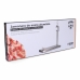 Porta Prosciutto in Acciaio Inox EDM Argentato Metallo Acciaio inossidabile Alluminio 40 x 16,5 x 42 cm