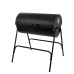 Barbecue a Carbone con Gambe EDM 73870 Nero Ferro 79 x 71 x 90 cm