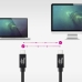 Καλώδιο USB-C NANOCABLE Μαύρο 1 m