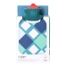 Warmwaterkruik EDM 76775 Blauw Geruit Wol 2 L