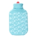 Warmwaterkruik EDM 76771 Blauw Blauw/Wit Sneeuwvlokken Wol 2 L Plastic