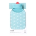 Hot Water Bottle EDM 76771 Blue Blue/White Snowflakes Wool 2 L Plastic