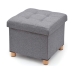 Fotelis Domopak Living Pilka 38 x 38 x 34 cm Poliesteris