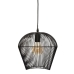 Loftslampe Atmosphera Jena Sort 40W Metal (26 x 26 x 25 cm)