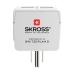 Adaptador de Corrente Skross 1500281 USB x 2 Europeu Estados Unidos