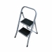 Opvouwbare ladder met 2 tredes EDM 75081 Grijs Staal 47 x 55 x 82 cm