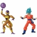 Εικόνες σε δράση Dragon Ball Super Dragon Stars: Golden Frieza vs Super Saiyan Blue Goku 17 cm