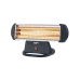 Quartz Heater EDM 07140 Black 1200 W