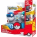 Conjunto de Figuras Pokémon Clip 'N' Go - Squirtle 5 cm 5 Peças