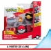 Conjunto de Figuras Pokémon Clip 'N' Go - Charmander 5 cm 5 Peças