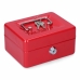 Caja de caudales Micel CFC09 M13392 Rojo Acero 15,2 x 11,8 x 8 cm