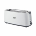 Toaster EDM 07799 White Design 1400 W Double slot