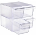 Organizator multifuncțional Archivo 2000 Transparent 19 x 15 x 15 cm