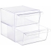 Multifunktionel organizer Archivo 2000 Gennemsigtig 19 x 15 x 15 cm