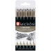 Set de Rotuladores Talens Sakura Pigma Micron Fineliner Negro