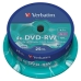 DVD-RW Verbatim    25 enheder Multifarvet 4,7 GB 4x