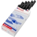 Permanent marker Edding 8400 Black (10 Units)