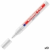 Rotulador permanente Edding 750  Blanco (10 Unidades)