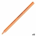 Fluorescent Marker Staedtler Pencil Orange (12 Units)