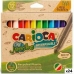 Conjunto de Canetas de Feltro Carioca Jumbo Eco Family 24 Peças Multicolor (24 Unidades)