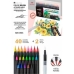 Conjunto de Canetas de Feltro Alex Bog Deluxe Brush Acuarelable Multicolor