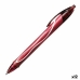 Penna gel Bic Gel-ocity Quick Dry Rosso 0,3 mm (12 Unità)