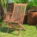 Hagestol Kayla 56 x 60 x 90 cm Φυσικό ξύλο teak