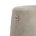 Puff Grigio Ecopelle 41 x 41 x 42 cm DMF