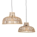 Ceiling Light 51,5 x 51,5 x 30 cm Natural (2 Units)