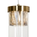 Plafondlamp 91 x 11 x 45 cm Kristal Gouden Metaal