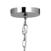 Plafondlamp Ø 14 cm 51 x 51 x 85 cm Metaal Zilver