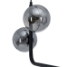 Deckenlampe 85 x 15 x 32 cm Kristall Schwarz Metall