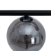 Lampadario 85 x 15 x 32 cm Cristallo Nero Metallo