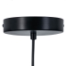 Deckenlampe 85 x 15 x 32 cm Kristall Schwarz Metall