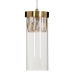 Lampadario Hierro/Cristal Cristallo Dorato Metallo 220 V 240 V 11 x 11 x 45 cm