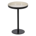 Table d'appoint Noir Taupe Fer 30 x 30 x 44 cm