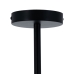 Lampadario Ø 14 cm 70 x 18 x 90 cm Cristallo Nero Metallo