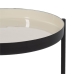 Table d'appoint 30 x 30 x 40,5 cm Noir Taupe Fer