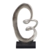 Decoratieve figuren 18,5 x 8 x 34 cm Zwart Zilver